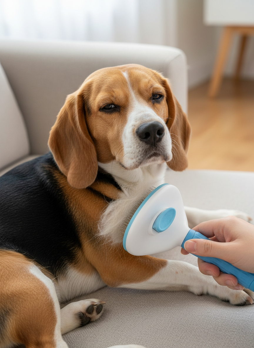 Brosse Anti-Poils & chien