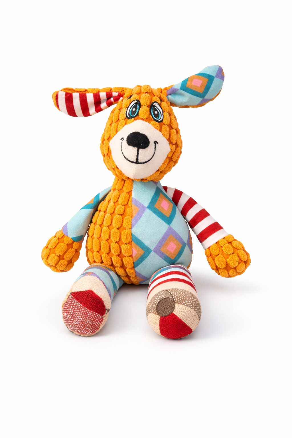 Jouet Peluche Résistant pour Chien et Chat – Couineur Interactif & Nettoyage Dentaire