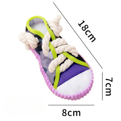 Jouet Pantoufle à Mâcher pour Chien – Corde & Son