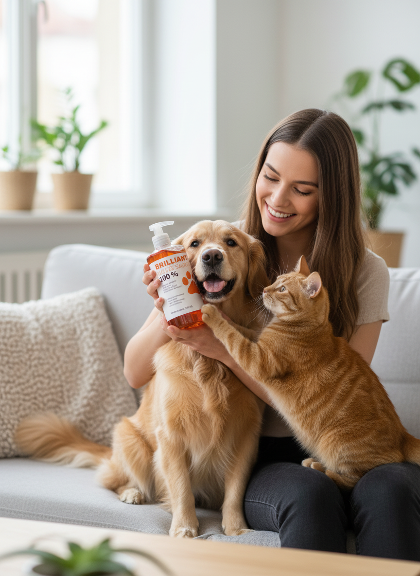 Huile de Saumon Pure pour Chien – Complément Naturel Oméga 3 & 6 (200 ml)