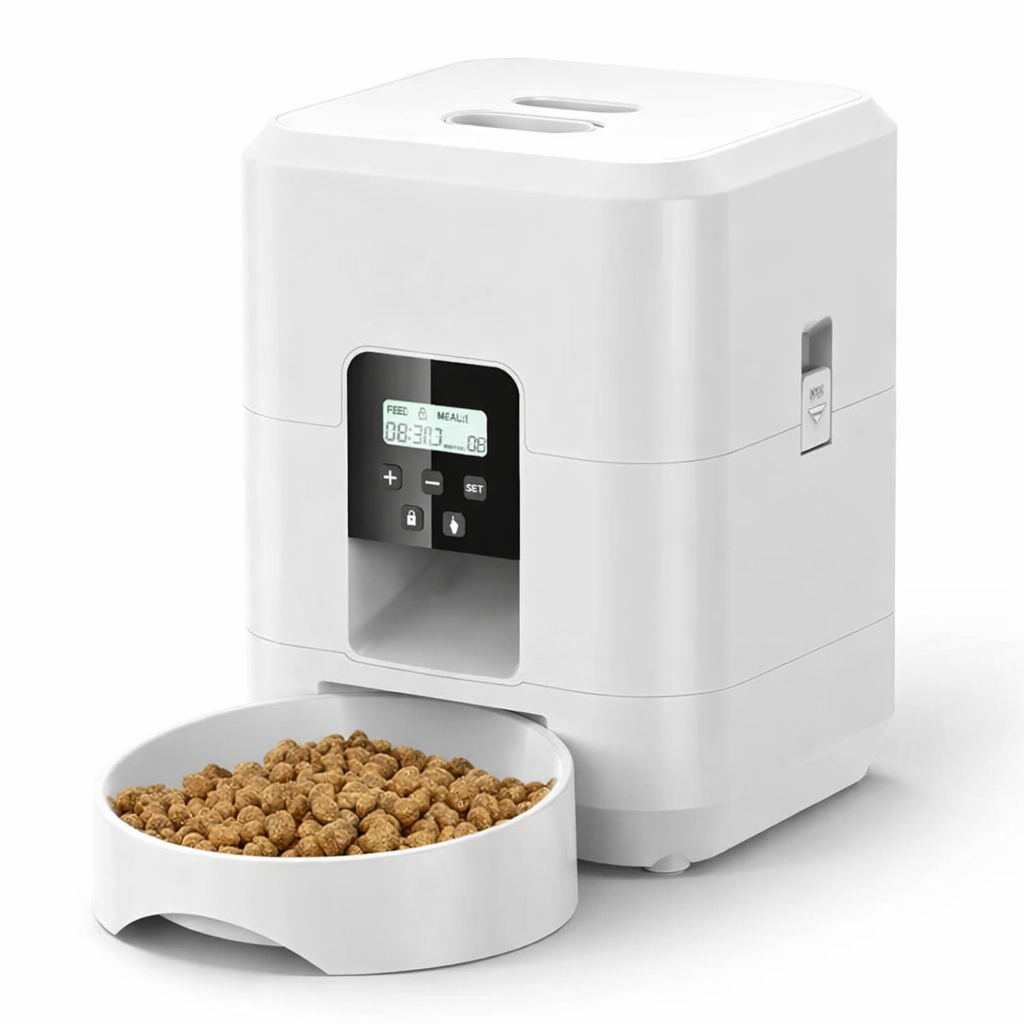 Smart Pet Feeder – Distributeur Automatique Programmable pour Chat et Chien avec Contrôle des Portions