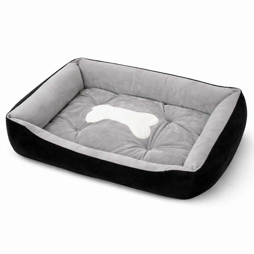 Panier d’Hiver pour Chien – Couchage Polaire Lavable