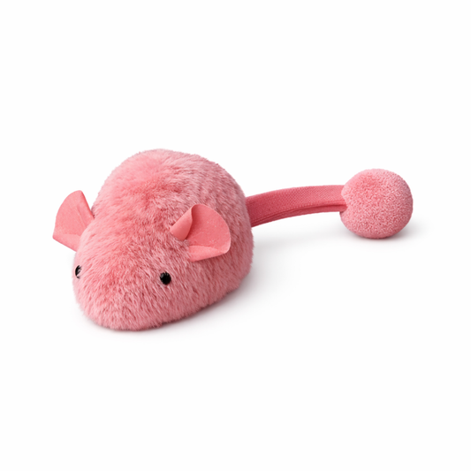 Souris Interactive en Peluche pour Chat – Jouet Automatique Auto-Jouant, Stimulant l’Instinct de Chasse – Idéal pour Chats d’Intérieur et Chatons