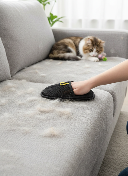 Gant Anti-Poils Double Face pour Chien & Chat