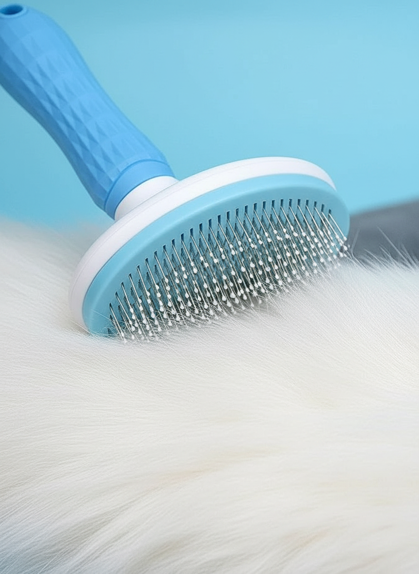 Brosse Anti-Poils pour Chien & Chat