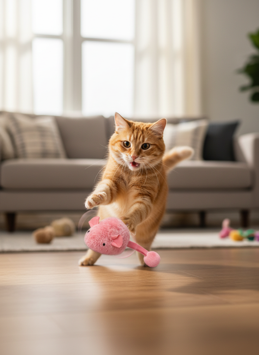 Souris Interactive Automatique pour Chat