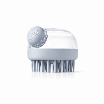 Brosse de Bain Silicone pour Animaux – Distributeur & Massage