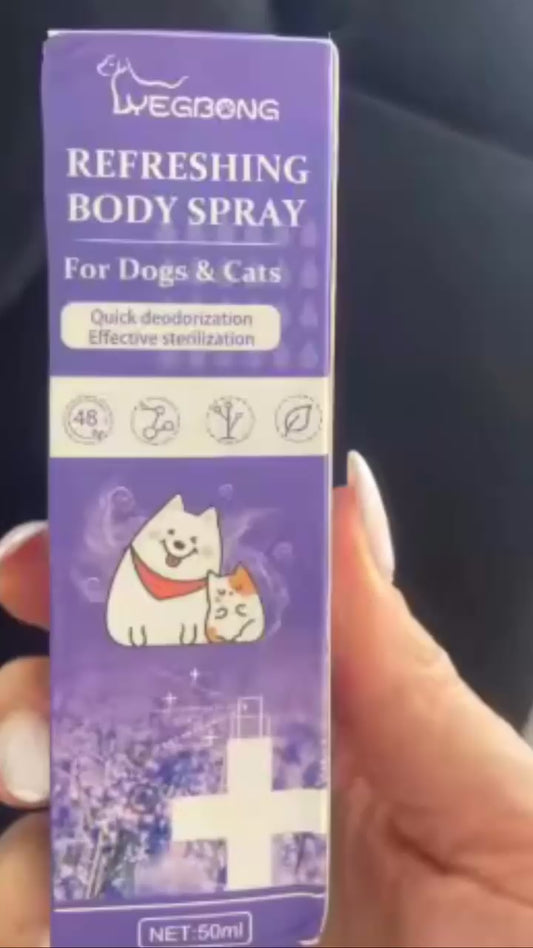Spray Anti-Odeurs Chien & Chat – 50 ml