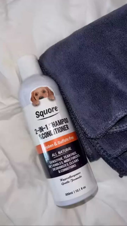 Shampooing Chiot Naturel 2-en-1 – 300 ml